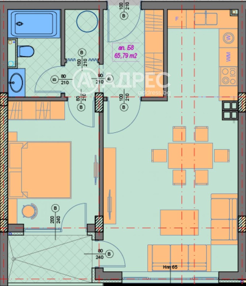 Продава 2-СТАЕН, гр. София, Манастирски ливади, снимка 3 - Апартаменти - 53148960
