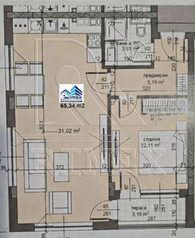 Продава 2-СТАЕН, гр. Пловдив, Тракия, снимка 8 - Апартаменти - 53414157