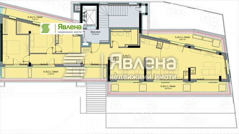 Продава  4-стаен град София , Кръстова вада , 222 кв.м | 34732708 - изображение [2]