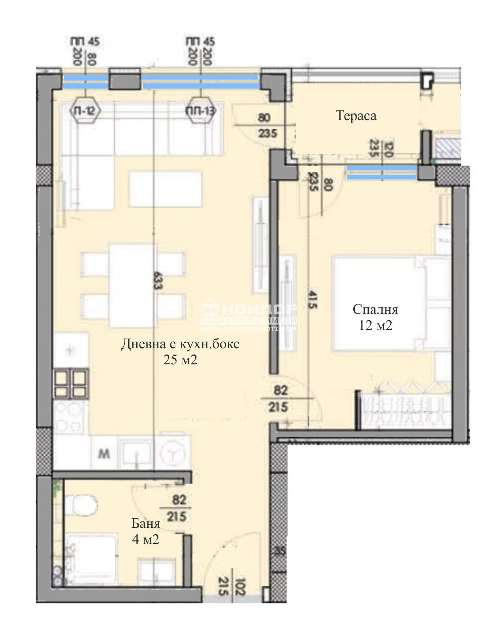 Продава 2-СТАЕН, гр. Пловдив, Тракия, снимка 13 - Апартаменти - 50557250