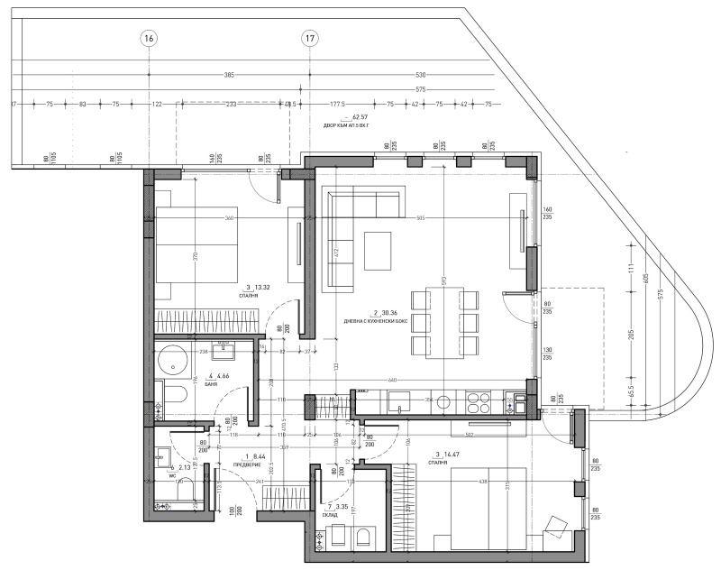 Продава 3-СТАЕН в град София, Малинова долина - 107 кв.м / 399 993 € » 782 318.31 лв., БЕСТ СЕЛЪРС БЪЛГАРИЯ ООД