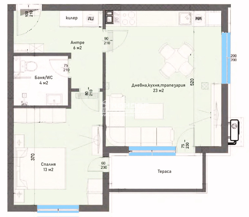 For Sale  1 bedroom Plovdiv , Karshiyaka , 72 sq.m | 83821541