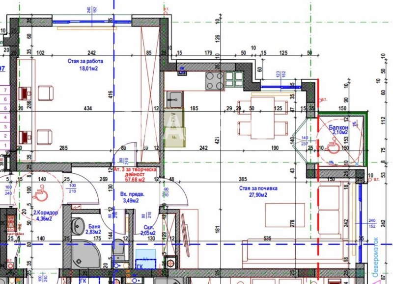 Zu verkaufen  1 Schlafzimmer Sofia , Bankja , 83 qm | 15843041 - Bild [2]
