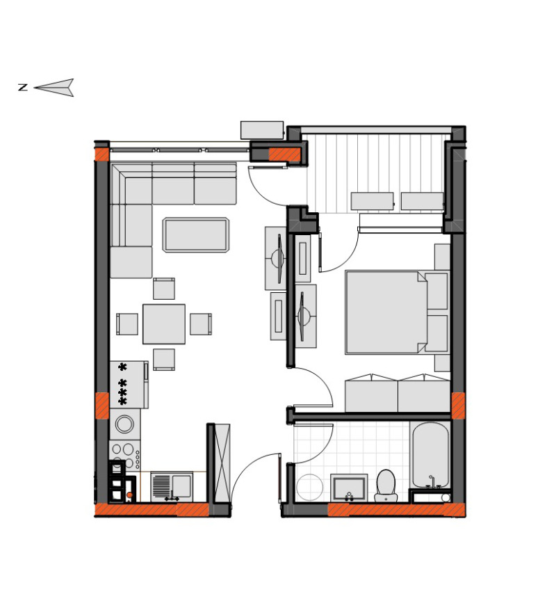 Продава 2-СТАЕН, гр. Стара Загора, Никола Петков, снимка 2 - Апартаменти - 53195099