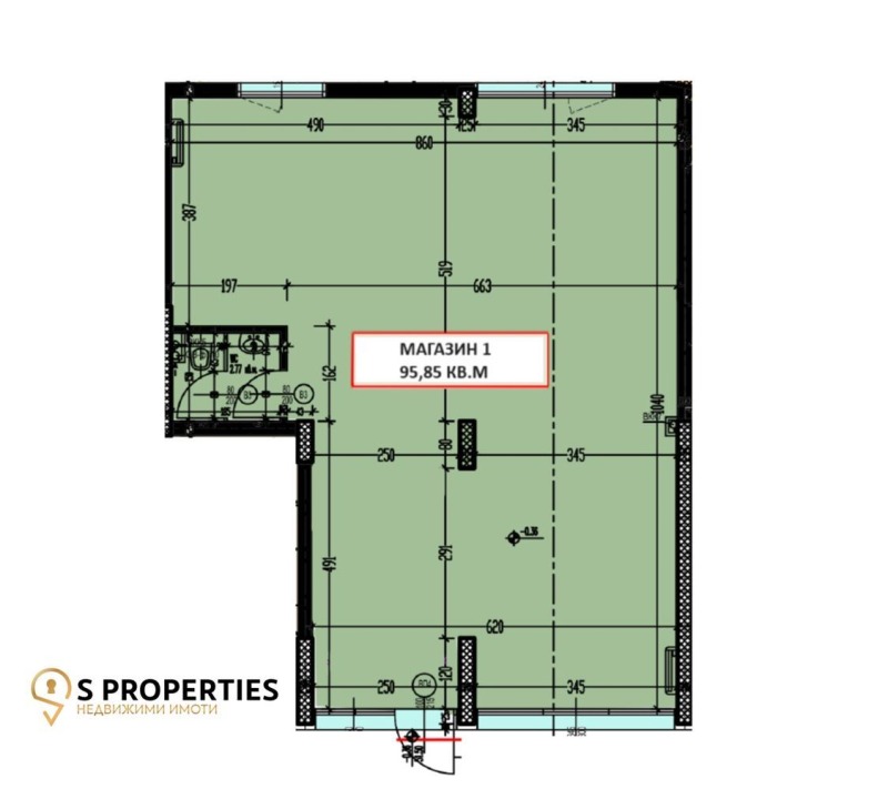 Продается  Магазин Варна , Аспарухово , 95 кв.м | 41113707 - изображение [2]