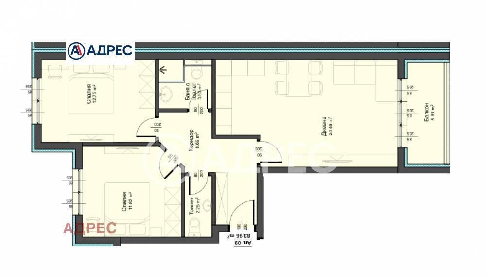 Продава 3-СТАЕН, гр. Варна, Аспарухово, снимка 4 - Апартаменти - 54122297