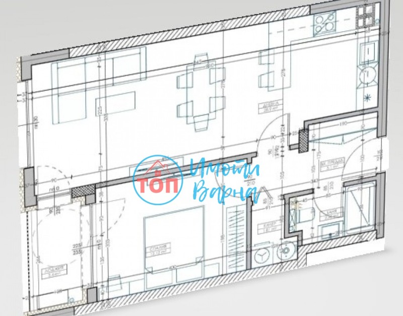 Продава 2-СТАЕН, гр. Варна, Младост 2, снимка 4 - Aпартаменти - 47710996