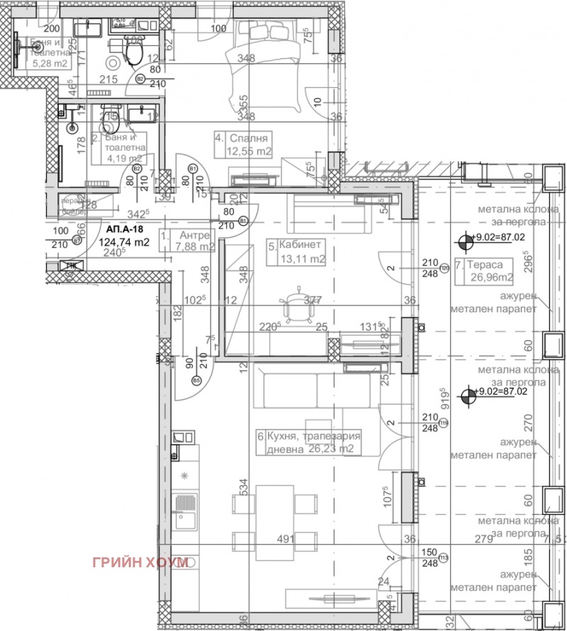 Продава 3-СТАЕН, гр. Варна, к.к. Св.Св. Константин и Елена, снимка 5 - Апартаменти - 52877487