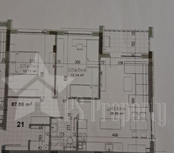 Продава 3-СТАЕН, гр. Стара Загора, Самара 3, снимка 5 - Апартаменти - 55636250
