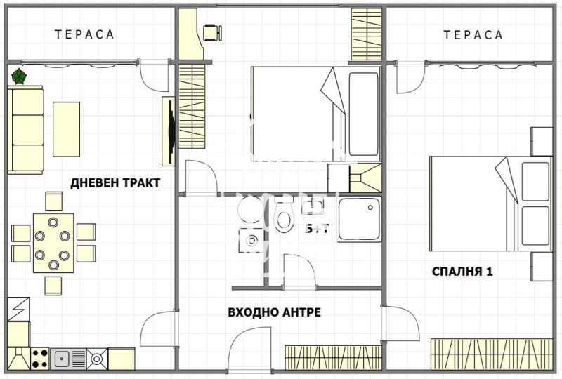 Продава 3-СТАЕН, гр. Варна, Младост 2, снимка 17 - Апартаменти - 53033928