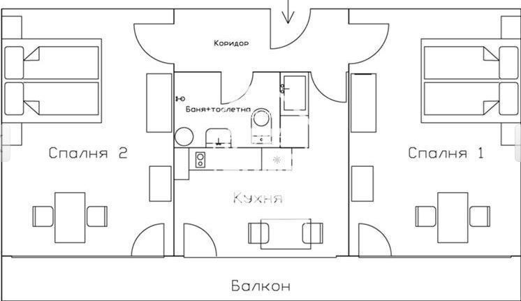 Продава 3-СТАЕН, гр. Варна, Младост 2, снимка 14 - Апартаменти - 53033928