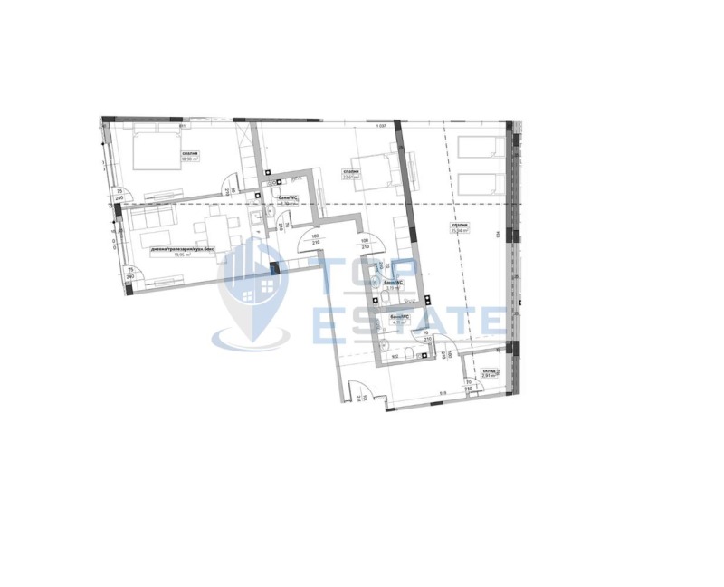 Продава  4-стаен град Велико Търново , Бузлуджа , 173 кв.м | 97496191 - изображение [5]