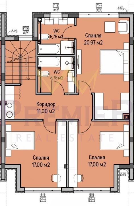 Продава КЪЩА, гр. София, с. Панчарево, снимка 8 - Къщи - 53230078