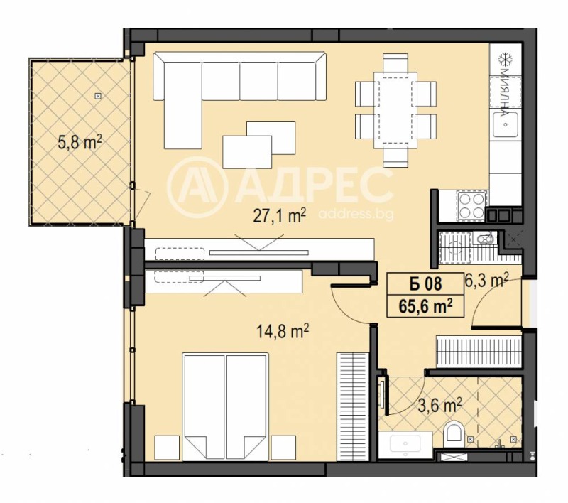 Продава 2-СТАЕН, гр. София, Бояна, снимка 3 - Апартаменти - 52454455