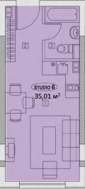 Продава  1-стаен град София , Център , 35 кв.м | 72277340 - изображение [6]