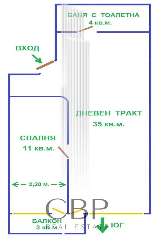 Продава 2-СТАЕН, гр. Варна, ВИНС-Червен площад, снимка 4 - Aпартаменти - 47437918