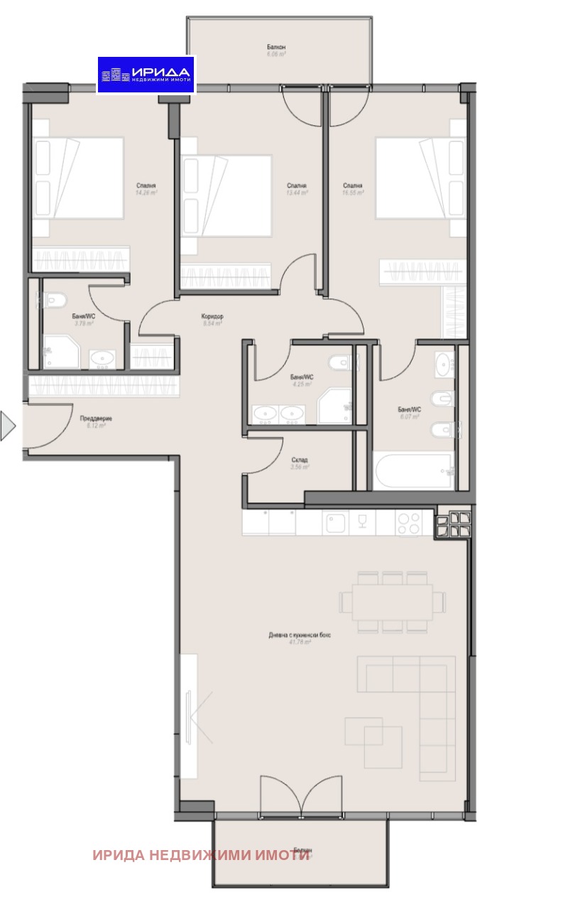 Продава  4-стаен град София , Оборище , 184 кв.м | 77681449 - изображение [5]