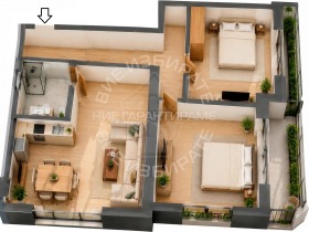 3-СТАЕН, 66 m2