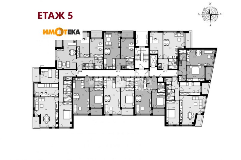 Продаја  1 спаваћа соба Варна , Левски 1 , 72 м2 | 56139651 - слика [2]