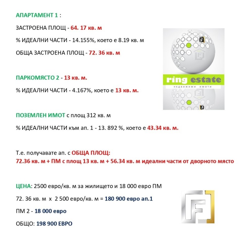 Til salg  1 soveværelse Plovdiv , Tsentar , 73 kvm | 78942744 - billede [17]