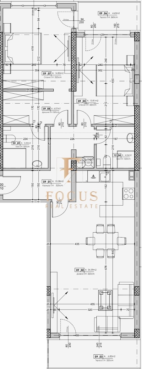 Продава 3-СТАЕН, гр. Пловдив, Захарна фабрика, снимка 4 - Апартаменти - 52627444
