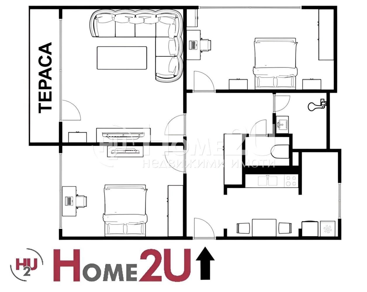 Продава 3-СТАЕН, гр. Пловдив, Кършияка, снимка 13 - Апартаменти - 54623029
