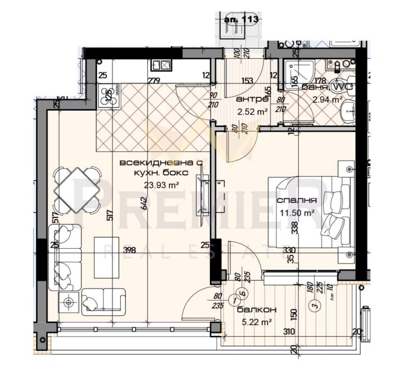 Продава  2-стаен град Варна , Младост 1 , 67 кв.м | 59642142 - изображение [4]
