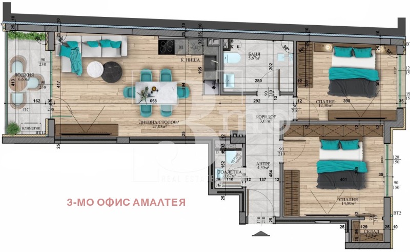 Zu verkaufen  2 Schlafzimmer Sofia , Witoscha , 105 qm | 35982367 - Bild [2]