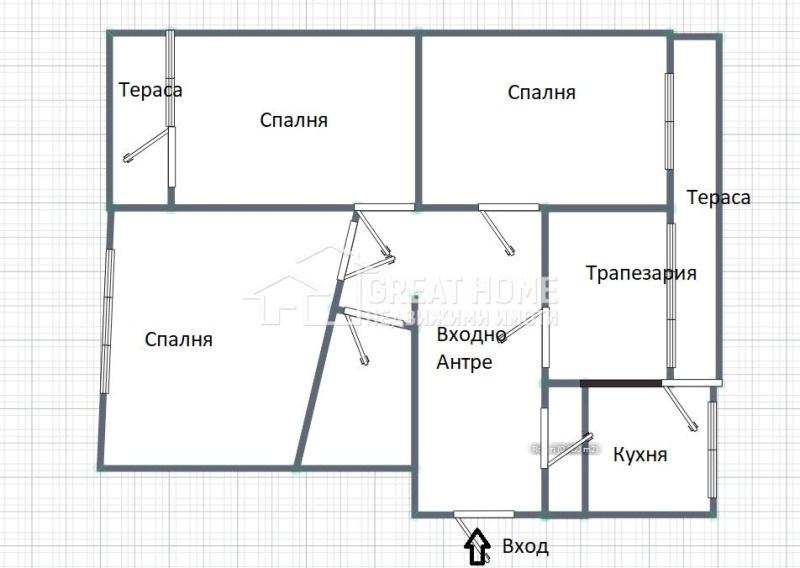 Продава 4-СТАЕН, гр. Търговище, Център, снимка 9 - Апартаменти - 53173998