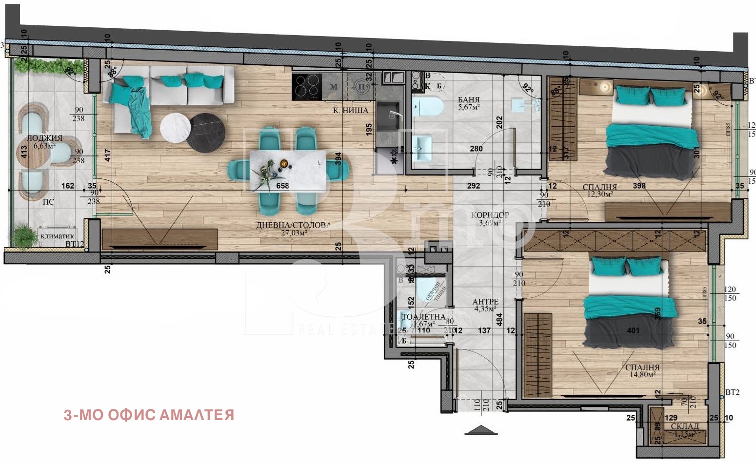 Продава 3-СТАЕН, гр. София, Витоша, снимка 2 - Апартаменти - 51187569