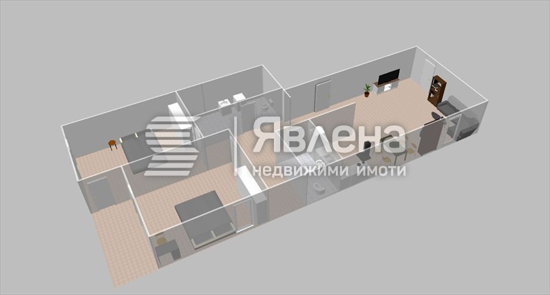 Продава 3-СТАЕН, гр. София, Център, снимка 3 - Апартаменти - 55535112