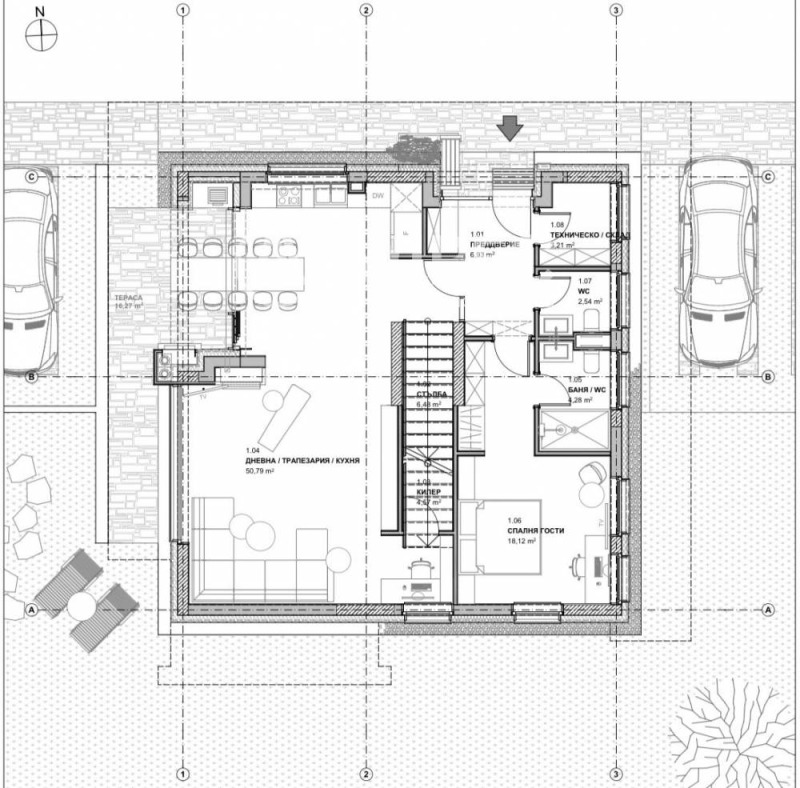 Продава КЪЩА, гр. София, м-т Камбаните, снимка 4 - Къщи - 53428944