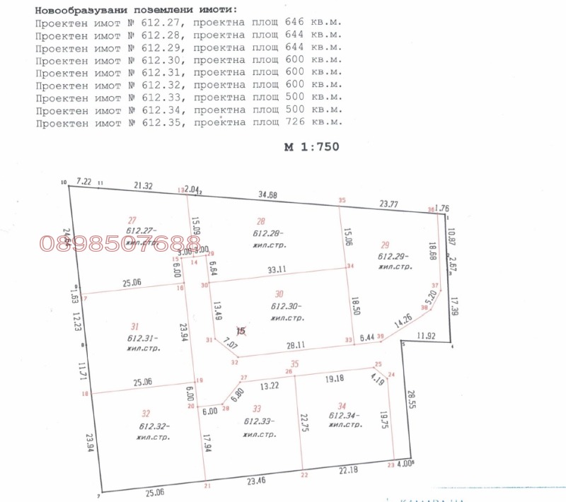 Til salgs  Plott region Plovdiv , Trud , 600 kvm | 88791384 - bilde [8]