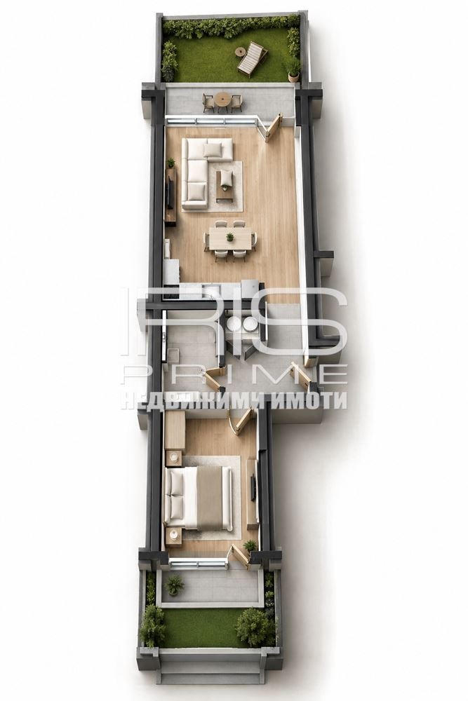 Продава 2-СТАЕН, гр. Шумен, Пазара, снимка 13 - Апартаменти - 56130480