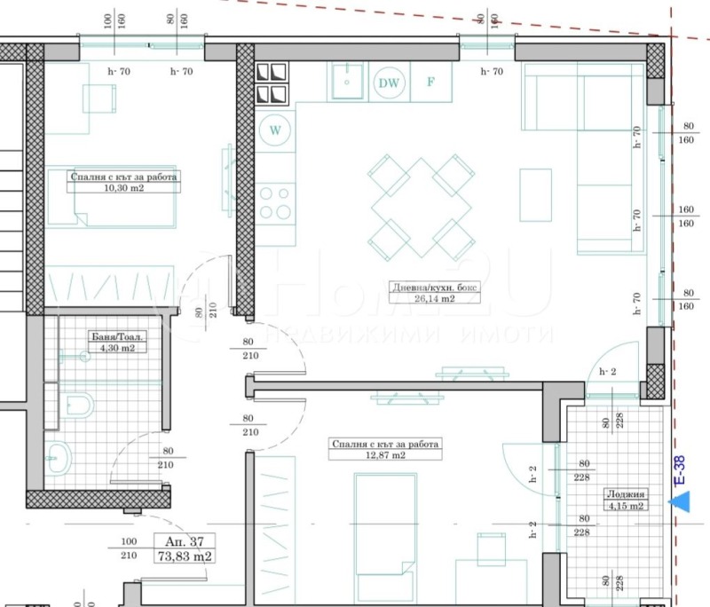 Продава 3-СТАЕН, гр. Варна, Кайсиева градина, снимка 3 - Aпартаменти - 49094958