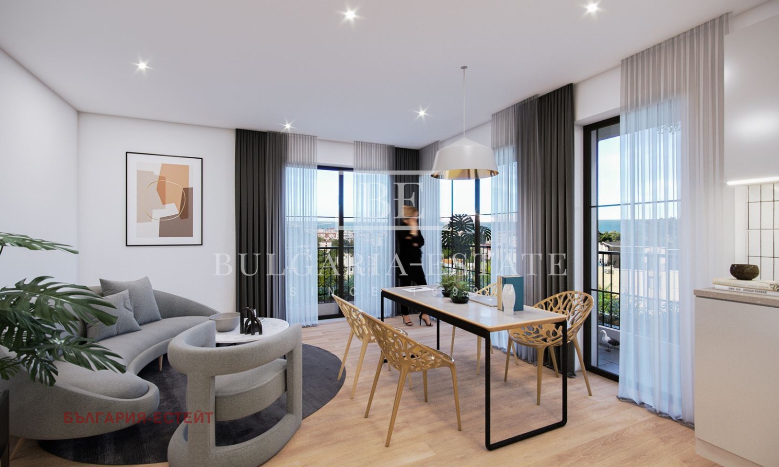 Продава 3-СТАЕН, гр. Варна, к.к. Св.Св. Константин и Елена, снимка 3 - Апартаменти - 53604144