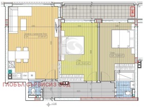 2 bedroom m-t Gardova glava, Sofia 1