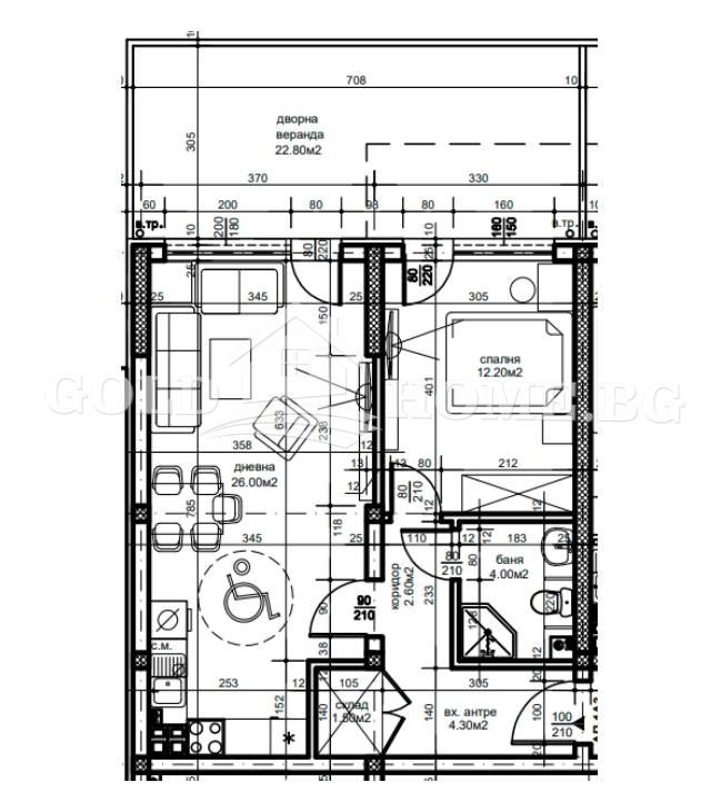 À venda  1 quarto Plovdiv , Ostromila , 92 m² | 80178468 - imagem [4]