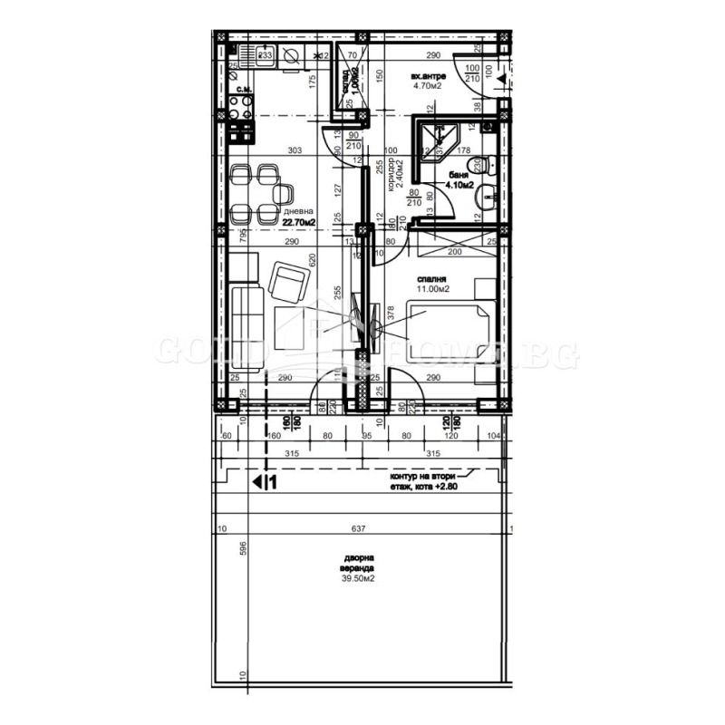 Na sprzedaż  1 sypialnia Plowdiw , Ostromila , 92 mkw | 80178468 - obraz [2]