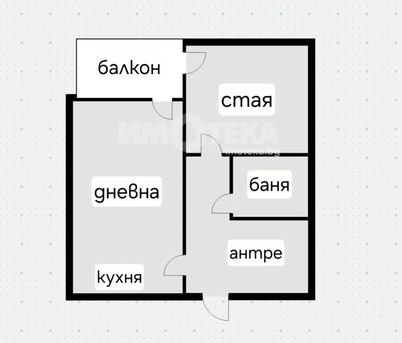 Продава 2-СТАЕН, гр. София, Дружба 2, снимка 3 - Апартаменти - 52000713
