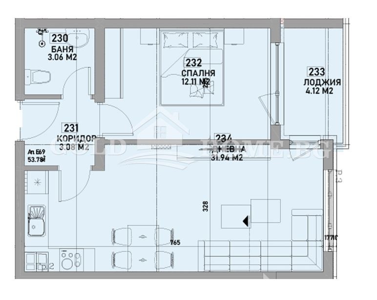 Продава 2-СТАЕН, гр. Пловдив, Южен, снимка 2 - Апартаменти - 56084543