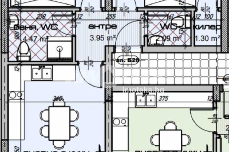 Продава 3-СТАЕН, гр. Варна, Изгрев, снимка 3 - Aпартаменти - 47052837