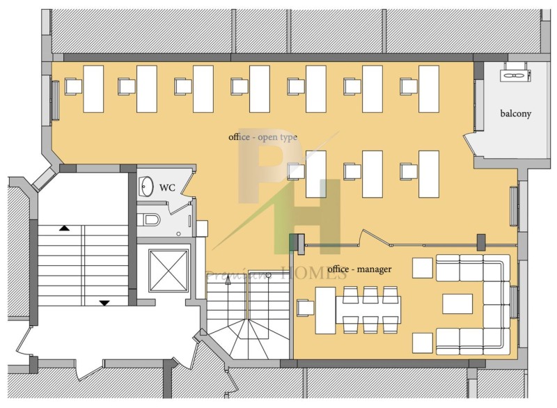 En venta  Oficina Sofia , Manastirski livadi , 317 metros cuadrados | 42221891 - imagen [7]