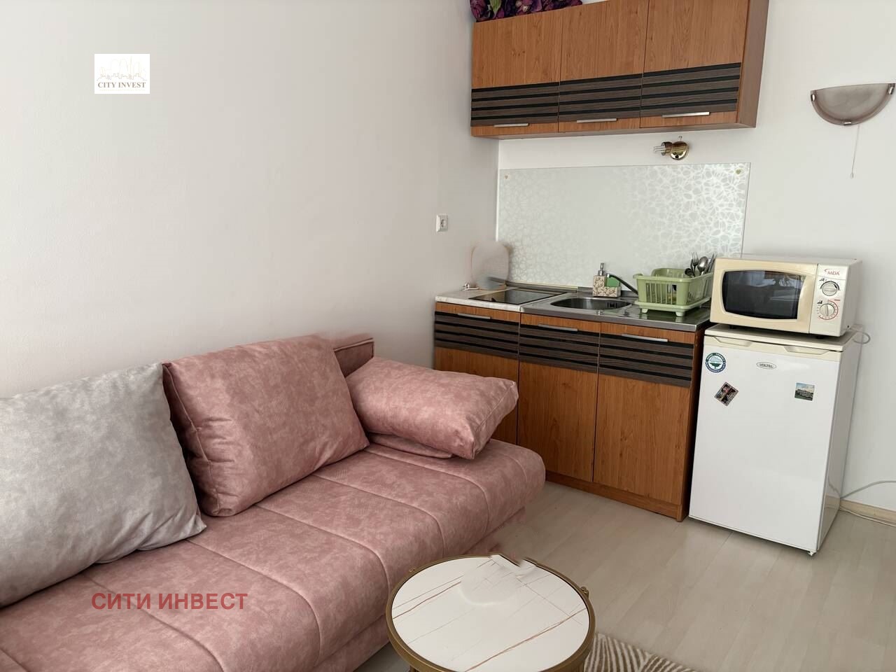 Продава 1-СТАЕН, гр. Поморие, област Бургас, снимка 3 - Апартаменти - 55790708