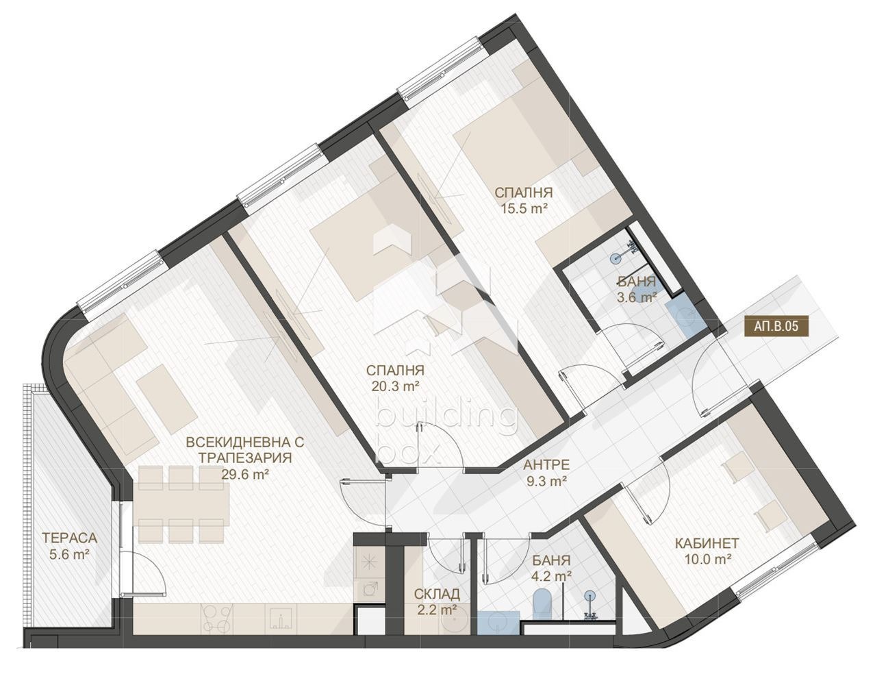 Продава 4-СТАЕН, гр. Пловдив, Център, снимка 3 - Апартаменти - 53782474