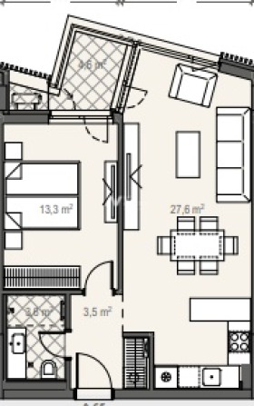 Продава 2-СТАЕН, гр. София, Манастирски ливади, снимка 5 - Апартаменти - 55393974