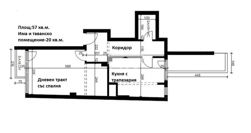 Te koop  1 slaapkamer Varna , Gratska machala , 77 m² | 59405830 - afbeelding [12]