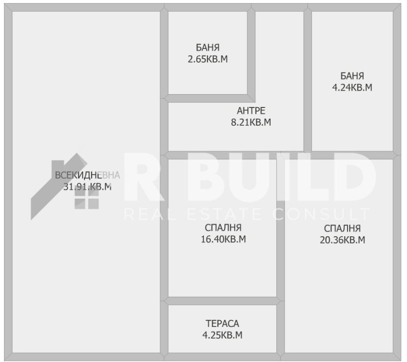 Продава 3-СТАЕН, гр. Пловдив, Гагарин, снимка 3 - Aпартаменти - 47437358