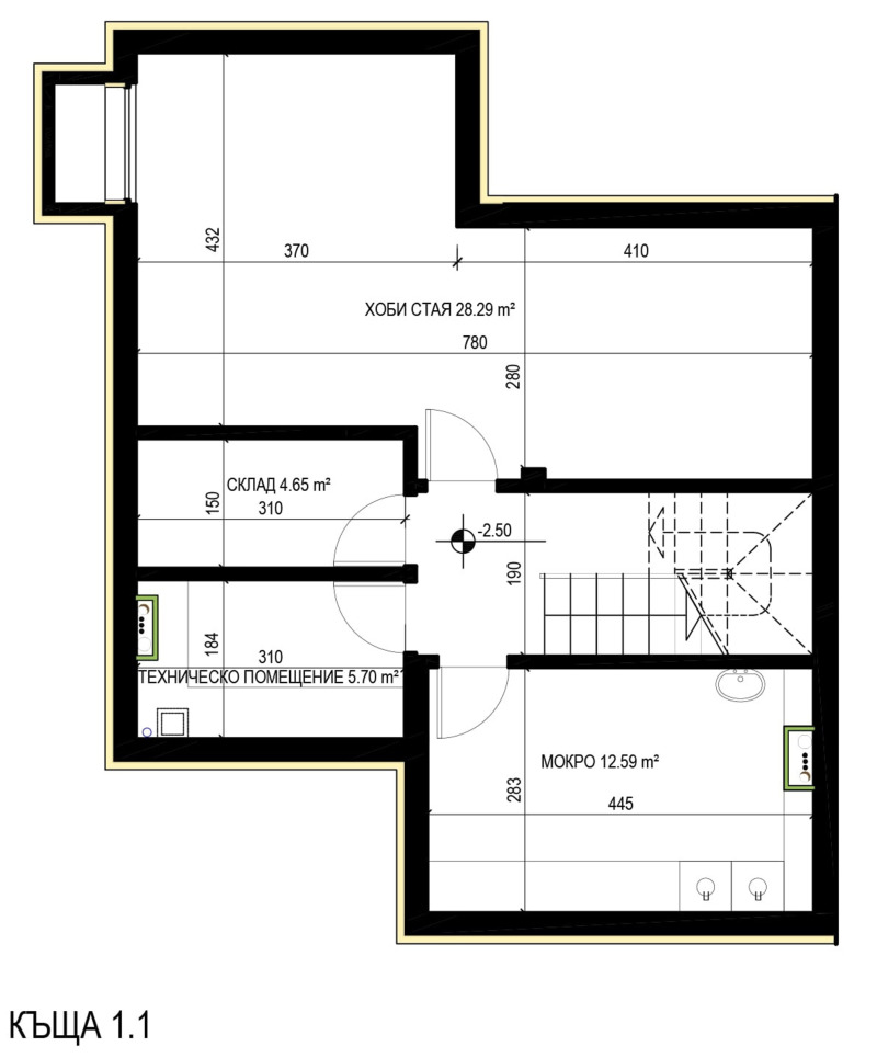 Продава КЪЩА, с. Бистрица, област София-град, снимка 8 - Къщи - 47350761