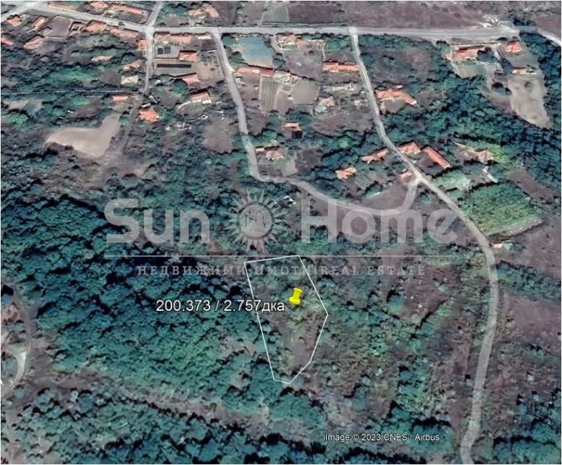 Продава ПАРЦЕЛ в област Хасково, с. Черна могила - 2757 кв.м / 7 500 € » 14 668.73 лв., СЪН ХОУМ